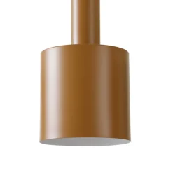 Lindby hængelampe Ovelia, brun/kaffe/beige, 4 lyskilder, E27