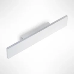 Lindby Ignazia LED-væglampe, 47 cm, hvid, metal, op/ned