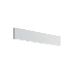 Lindby Ignazia LED-væglampe, 47 cm, hvid, metal, op/ned