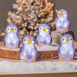 Lindby LED lyskæde Pingo, timerfunktion, 745 cm, IP44