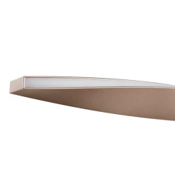 Lindby LED-hængelampe Jaren, sort/brun, 100 cm, CCT