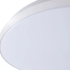 Lindby LED-loftlampe Comora, Ø 35 cm, hvid, IP44, 3000K