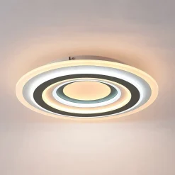 Lindby LED-loftlampe Jazmina, 50 cm, CCT, fjernbetjening