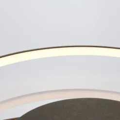 Lindby LED-loftlampe Joline, Ø 45 cm, rustbrun, metal