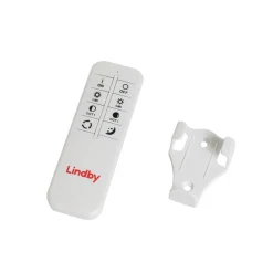 Lindby LED-loftlampe Milada, sort, CCT, fjernbetjening