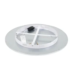 Lindby LED-loftlampe Narima, CCT, Ø 60 cm, sølv