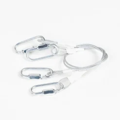 Lindby LED-loftlampe Narima, CCT, Ø 80 cm, sølv