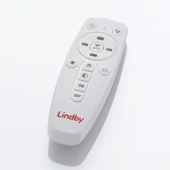 Lindby LED-loftlampe Narima, CCT, Ø 80 cm, sølv