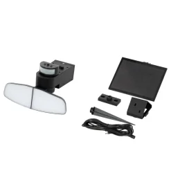 Lindby LED-solcellelampe Naelin, sort, sensor, IP44