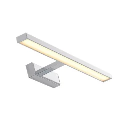 Lindby LED-spejllampe Jukka, 60 cm, krom, metal, IP44