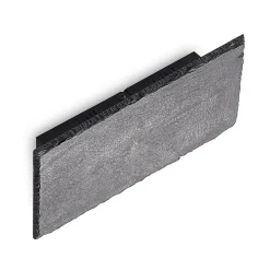 Lindby LED-væglampe Peetu, 22 cm lang, skifer, dæmpbar