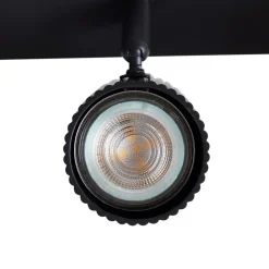 Lindby loftspots Kardis, mørkegrå, 3 lyskilder, metal, GU10