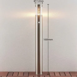 Lindby Piper Sensor-vejlampe i stål