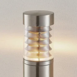 Lindby Piper Sensor-vejlampe i stål