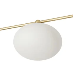 Lindby Valisa loftslampe, guld, 5-lys