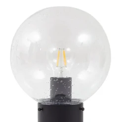 Lindby vejlampe Dangan, klar, højde 90 cm, glas, metal