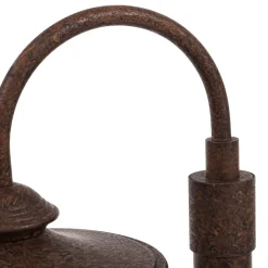 Lindby vejlampe Zayn, rustfarvet, glas, højde 109 cm, IP65