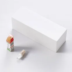 Lindby væglampe Santino, 22 cm, gips, G9, kan males