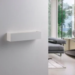 Lindby væglampe Santino, 35 cm, gips, G9, kan males