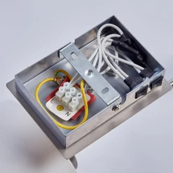 Lindby væglampe Shajan, 29 cm, tekstil, E27, LED-læselampe