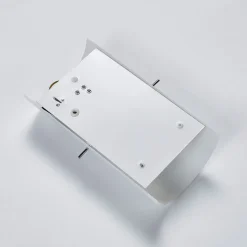 Lindby væglampe Tuli, 28 cm, glas, halvcirkelformet, E14