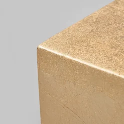 Lindby væglampe Yade, 11 cm, guldfarvet, gips, G9