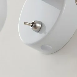 Lindby vægspot Fridolin, 14 cm, hvid, metal, afbryder