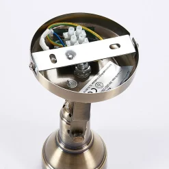 Lindby vægspot Perseas, antik messing, metal, 16 cm, GU10