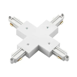 Lindby X-connector Linaro, hvid, 1-faset system