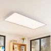 Lindby Zento LED-panel, CCT, fjernbetjening