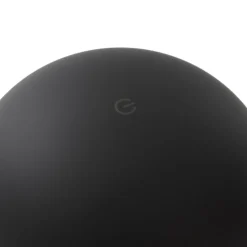 Lindby Zyre LED genopladelig bordlampe, sort, IP44, touchdæmper