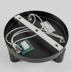 Lindby-spot Ilda, 3-lys, Ø 20 cm, sort, jern