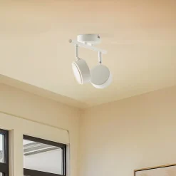 Lindby-spot Jyla, hvid, 2.700 K, 2-lys, GX53