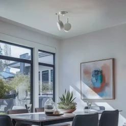 Lindby-spot Jyla, hvid, 2.700 K, 2-lys, GX53