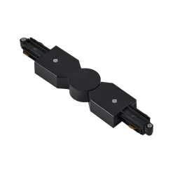 Lindby-stik Linaro, sort, justerbar, 1-faset