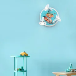 Little Indians loftlampe, ræven Filip, turkis