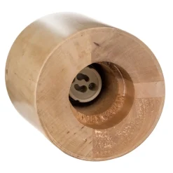 Loftlampe Ara som cylinder af træ