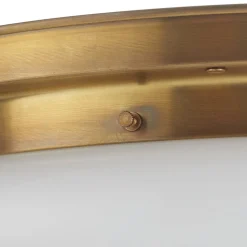 Loftlampe Arian i messing, 30 cm