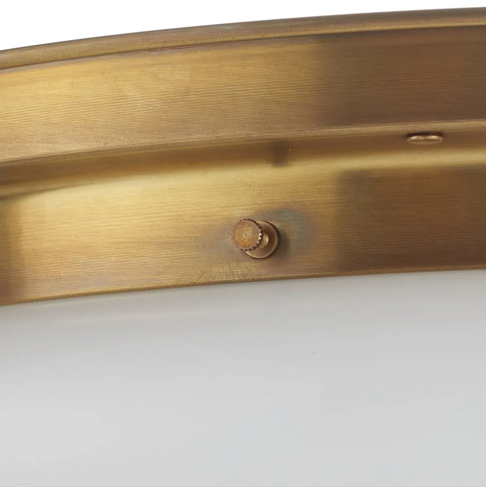 Loftlampe Arian i messing, 30 cm