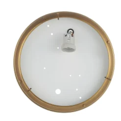 Loftlampe Arian i messing, 30 cm