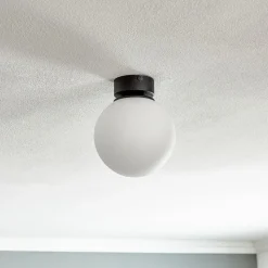 Loftlampe Celeste med kugleglas, 1 lyskilde