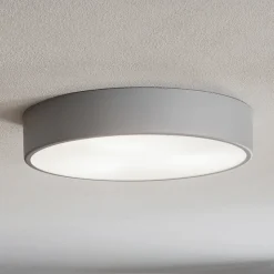 Loftlampe Cleo 400, Ø 40 cm grå