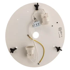 Loftlampe Cleo 300, Ø 30 cm grå