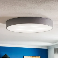 Loftlampe Cleo 600, Ø 60 cm grå