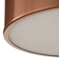 Loftlampe Cleo 300, Ø 30 cm kobber