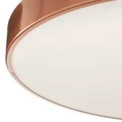 Loftlampe Cleo 800, Ø 78 cm kobber