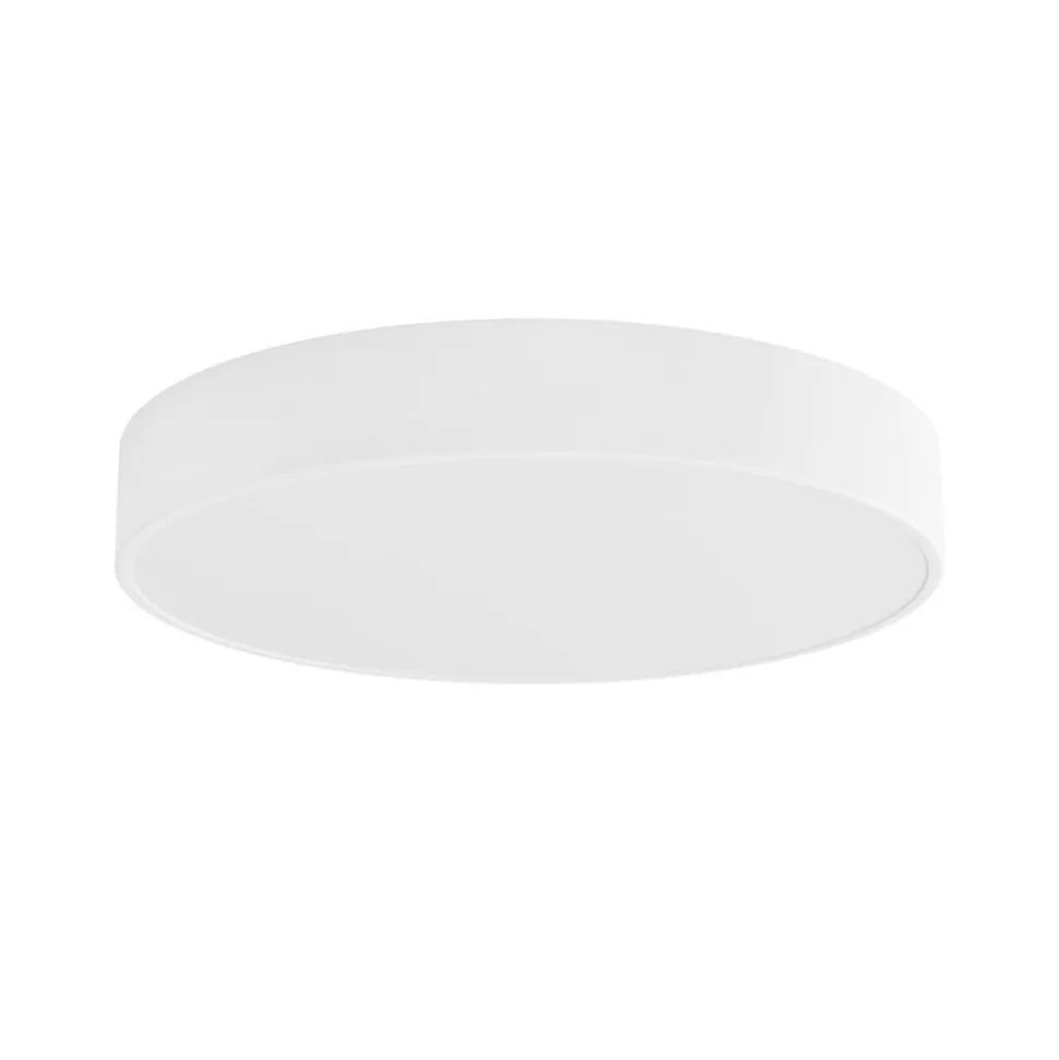 Loftlampe Cleo, Ø 50 cm, IP54, hvid, metal, E27