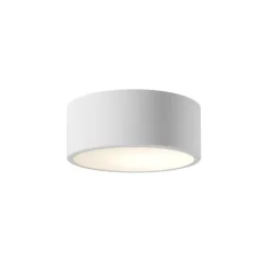 Loftlampe Cleo, Ø 20 cm, IP20, hvid, metal, E27