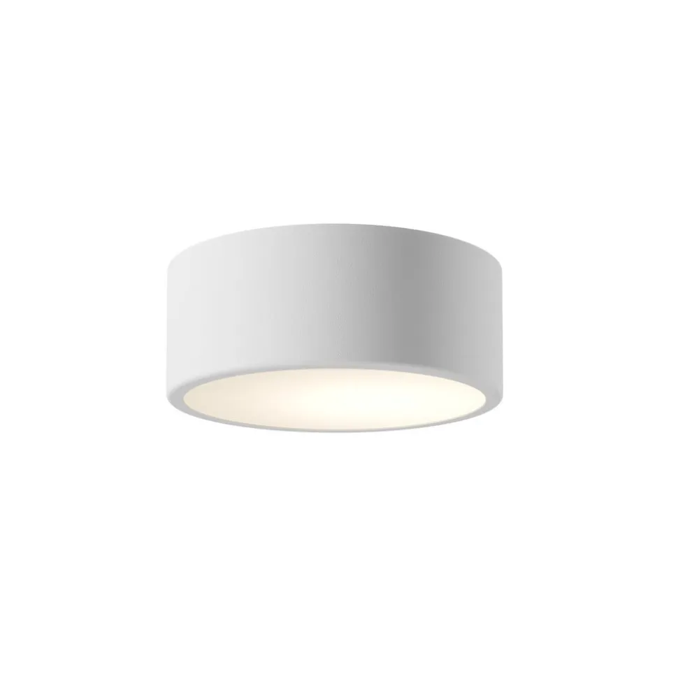 Loftlampe Cleo, Ø 20 cm, IP20, hvid, metal, E27
