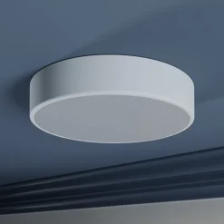 Loftlampe Cleo, Ø 40 cm, IP20, hvid, metal, E27